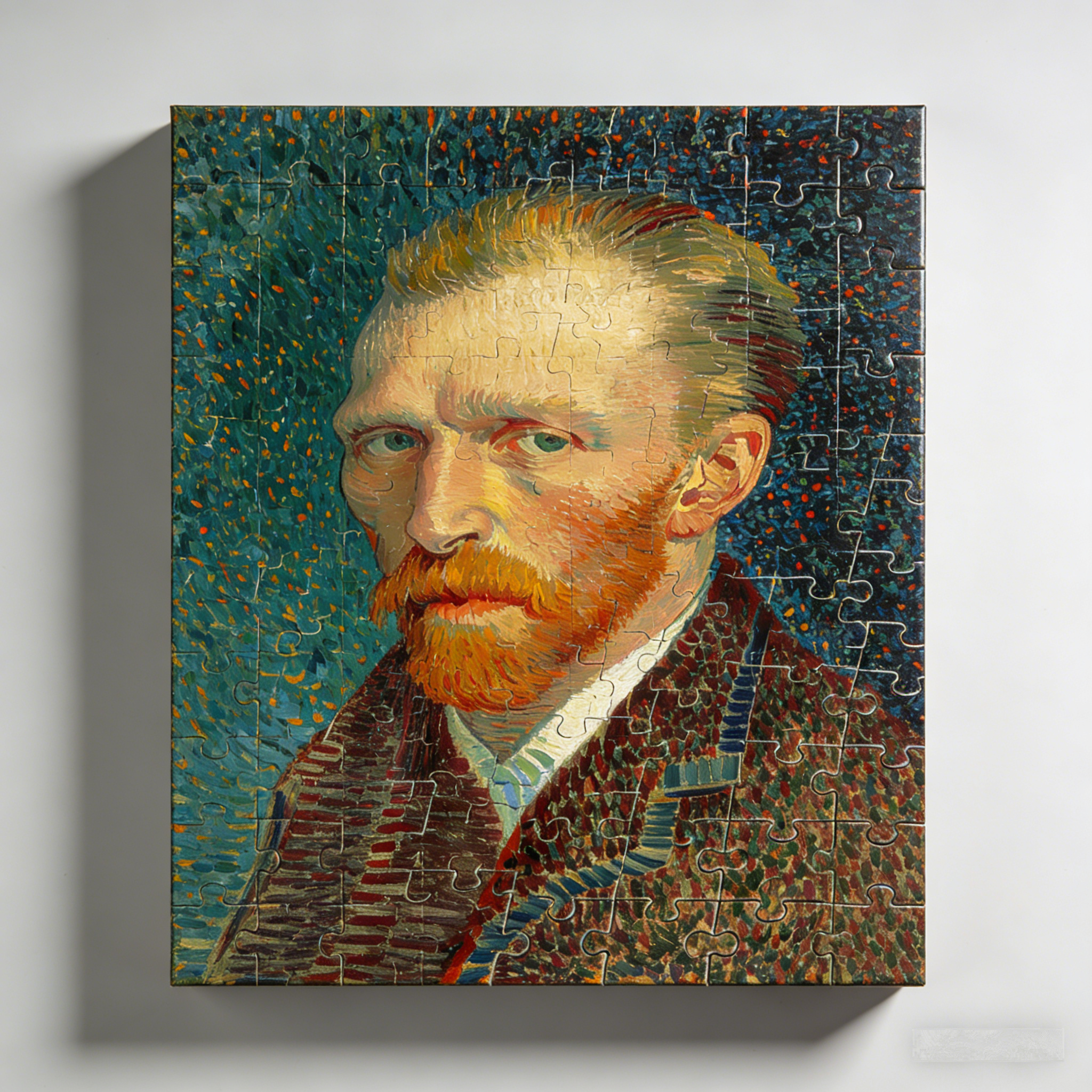 Van Gogh Self-Portrait Art Puzzle: The Masterpiece Jigsaw for Adults