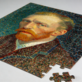Van Gogh Self-Portrait Art Puzzle: The Masterpiece Jigsaw for Adults